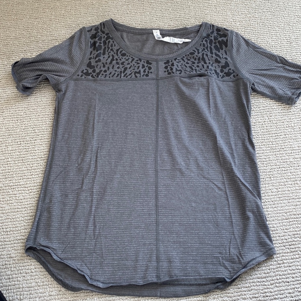 Lululemon Tee with Animal Print